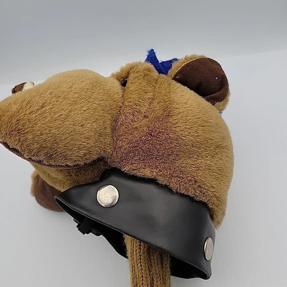 Bulldog‎ Smoking Cigar Plush Golf Club Head Cover *EUC*